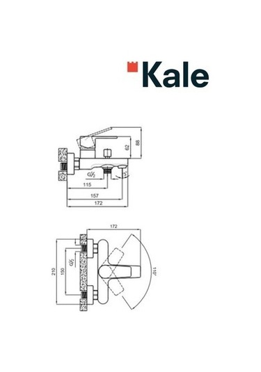 Kale Sempre Banyo Bataryası 410200502536 Krom
