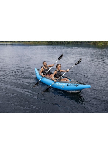 Hydro-force 65131 Cove Champion X2 İki Kişilik Kano Seti 3.31m X 88cm