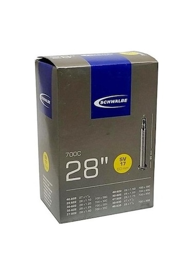 Schwalbe Aır Plus 700x37-47 Sv17 İğne Sibop İç Lastik 40mm Siyah