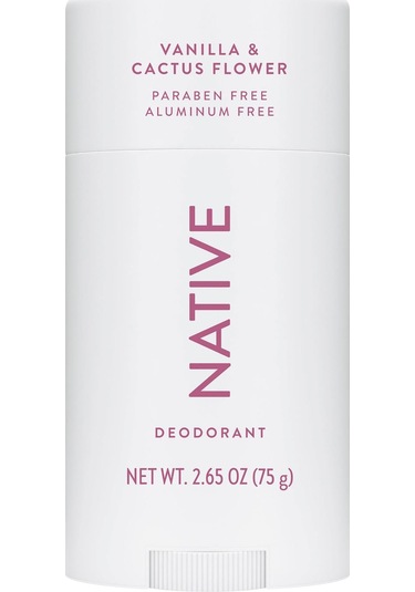 Native Vanilla & Cactus Flower Alüminyumsuz Stick Deodorant 75gr