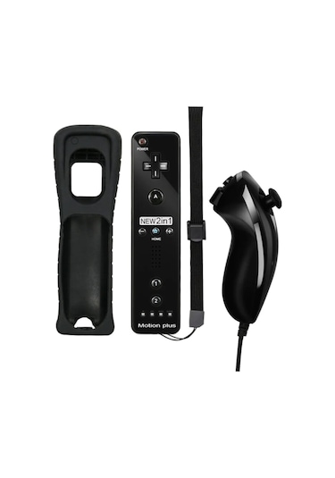 Nintendo Wii 2in1 Motion Plus Remote Kontroller + Nunchuk Kontroller Set