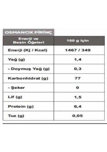 Barcas 5 Kg Gönen Osmancık Pirinç