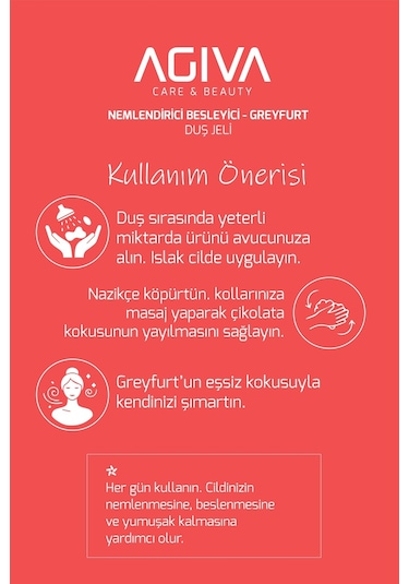 Greyfurt Özlü Besleyici Ve Nemlendirici Duş Jeli Diğer