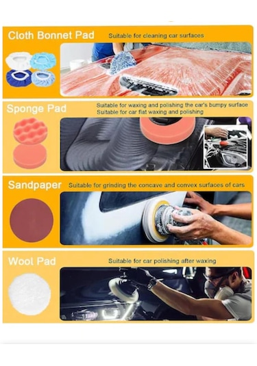 Branzeg BRZ47 Şarjlı Polisaj Makinesi