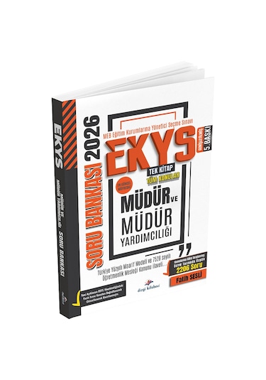 Dizgi Kitap 2026 Meb Ekys Müdür Ve Müdür Yardımcılığı Soru Bankas