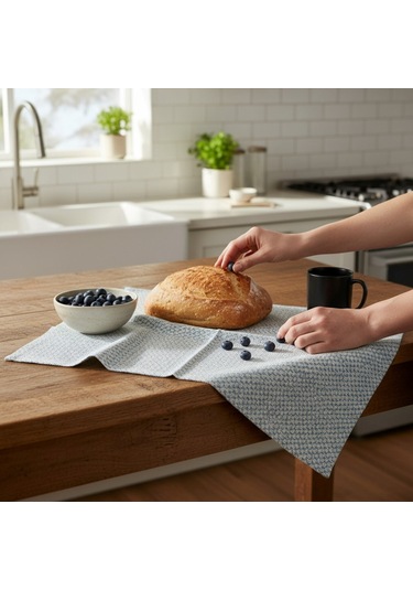 Technow Softtex Profesyonel Süper Emici Hassas Büyük Boy 36x40cm Temizlik Bezi 24'lü Sarı