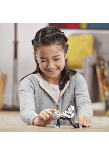 Spider-Man Bend And Flex Ghost-Spider Figür