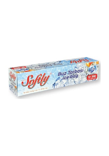10 Adet Softly Buz Torbası 10'lu
