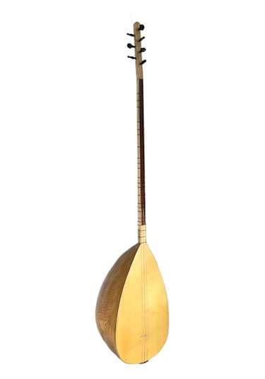 Piarro Ae51km Profesyonel Uzun Sap 51 Tekne Meydan Sazı El Oyması Kestane Ağacı