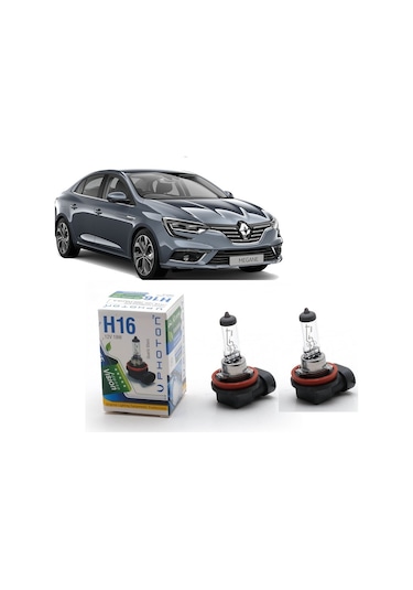 Photon Megan 4 Sis Far Ampul Takımı H16 12v 19w 2 Adet