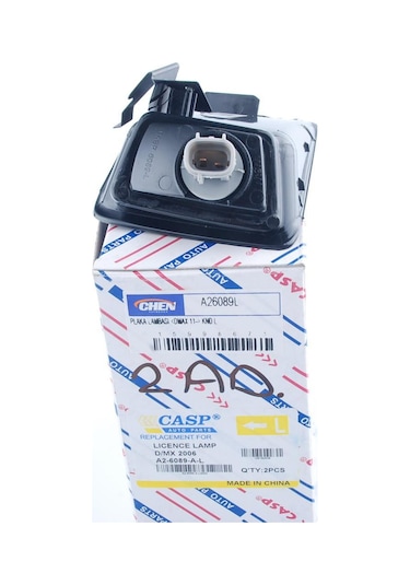 Cn Sol Plaka Lambası Isuzu Dmax 2011- Uyumlu 8973578080