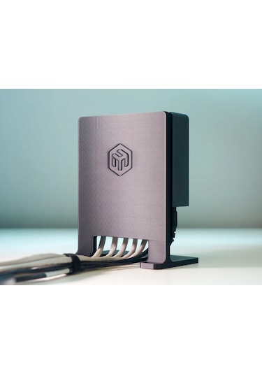 Mikrotik Uyumlu Hex Router Standı B Tipi 22mm Masa Üstü Ağ Ciha