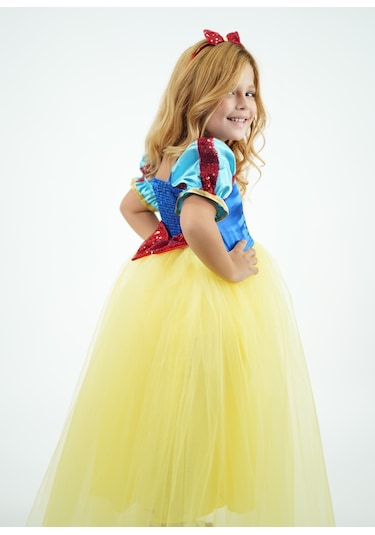 Pamuk Prenses Elbisesi Sarı