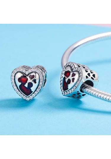 S925 Ayar Gümüş Büyük Anneler Aşk Boncuk Dıy Bilezik Aksesuarları Çok Renkli