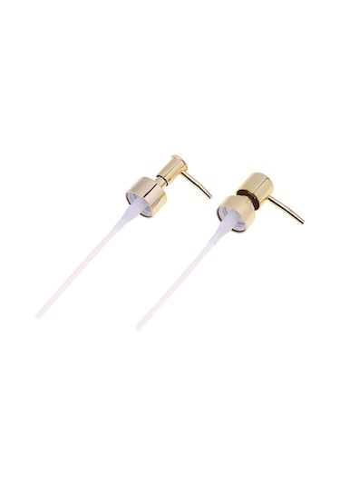 A1-1pc Metal Banyo Sıvı Sabunluk Tuvalet El Yedek Losyon Şampuan Pompası Plastik Kavanoz Tüp İle Banyo İçin