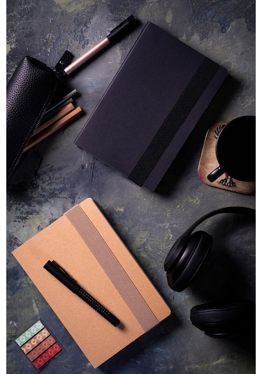 Copelle Kraft 14 21 Cm 120 Yaprak Bullet Journal - Noktalı Dolmakalem Defteri Kraft