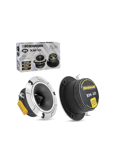 Boschmann Xm-10 Tweeter 10cm 600 Watt 100 Rms 2 Adet