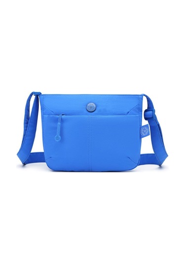Smart Bags Mikro Poly Kumaş Postacı Kadın Çantası 3340 Mavi