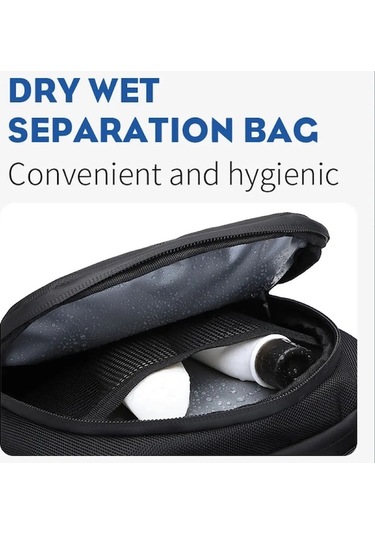 Maoyaya 9730 14l 1680d Oxford Kumaş Moda Crossbody Sırt Çantası Mavi Mavi