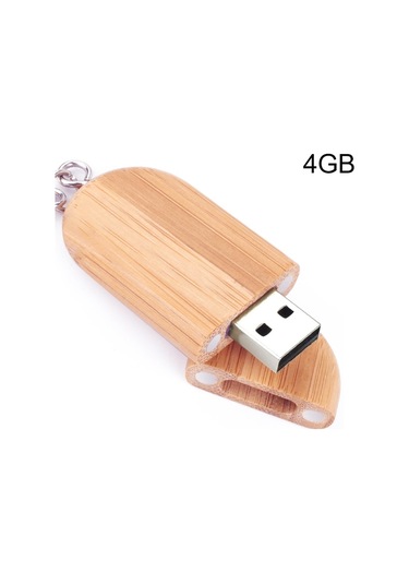 4 Gb Ahşap Malzemeli Usb Flash Disk