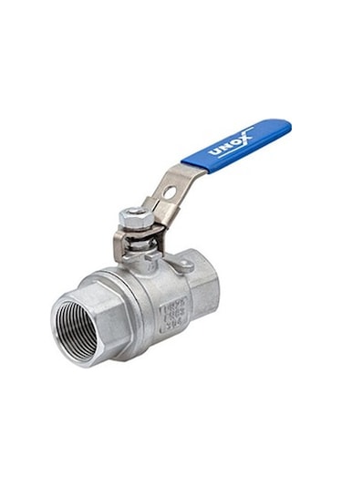Unox Iki Parçalı Paslanmaz Küresel Vana