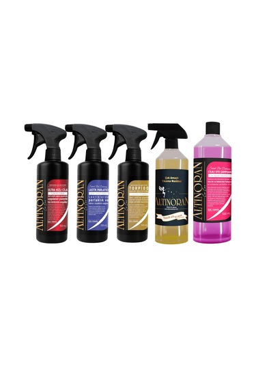 Altın Oran Premium Araç Bakım Seti Yüksek Performans N11.1740