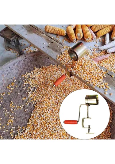 Suntek El Crank Mısır Harman Makinesi Soyucu Planya Mutfak Çok Renkli Diğer