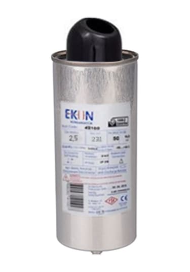 2,5 kVAR MONOFAZE TÜP KONDANSATÖR