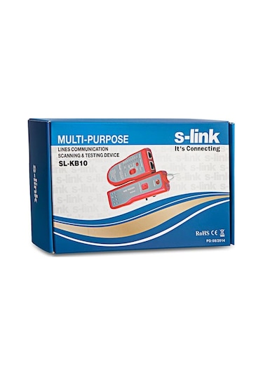 S-Link Sl-Kb10 Lüks Çantalı Kablo Bulucu ve Tester