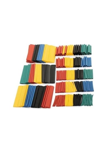 Isı İle Daralan Makaron Kablo Yalıtım Set 328 Adet