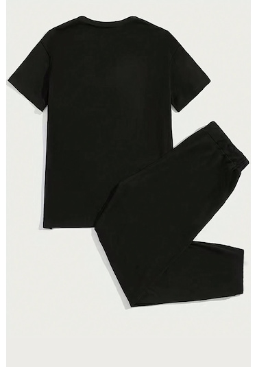 Unisex Pleasura 2'li Eşofman Takımı Siyah