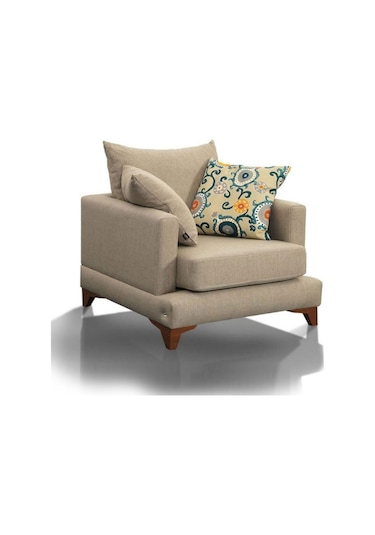 Seray Seray'Dan Serrari Berjer Koltuk Beyaz