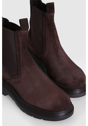 Lufian Nelson Erkek Deri Bot Kahverengi Kahverengi 112230216100400 Kahverengi