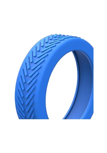Suntek 8x Silikon Bagaj Jantı 1.9 Inç-2.5 Inç Tekerlekler Mavi