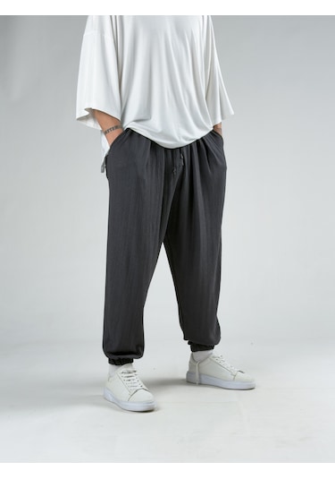 Cocopelli Bürümcük Antrasit Erkek Jogger Pantolon Coc3179