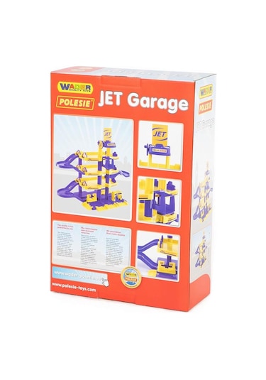 Polesie 40213 Park Jet Dört Seviyeli Garaj Otopark Seti