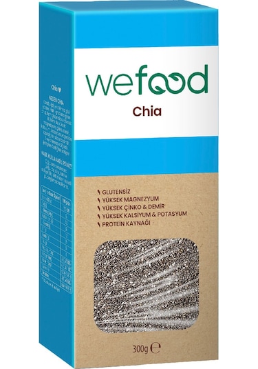 Wefood Siyah Chia 300 G