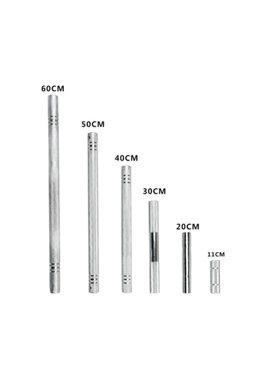 Suntek 1 '' Dambıl Uzatma Çubuğu Konnektörü Halter 20-Santimetre