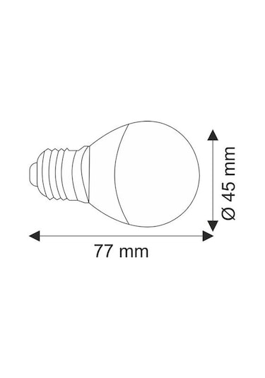 5W E27 Led Top Ampul Beyaz