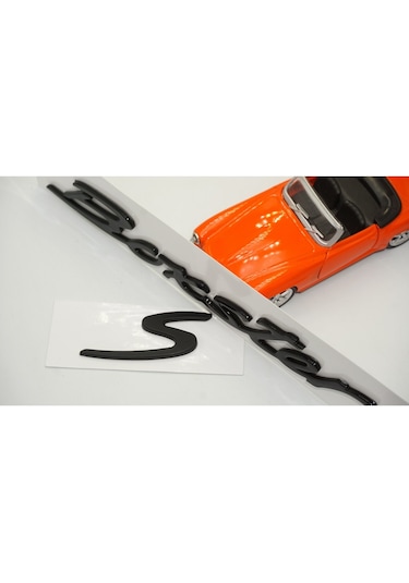 Porsche Boxster S Bagaj 3M 3D Abs Yazı Logo Amblem (549220810)