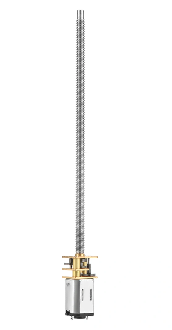 Tenfowee Ga12n20-m4100 Torklu Metal Dişli Dc Motor - 6v 500rpm, 100mm Vida, Yüksek Dayanıklılık, Düşük Gürültü - Lifter, Mekanik Kollarda Kullanım