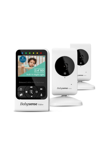 Babysense V24r-2 Video Bebek Monitörü Kamera Ve Ses, Uzun Menzil