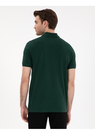 Pierre Cardin Erkek Koyu Yeşil Tişört Basic 50306448-vr079 Koyu Yeşil