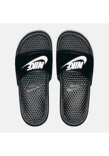 Nike 343880-027 Benassı Jdı Erkek Spor Terlik Siyah