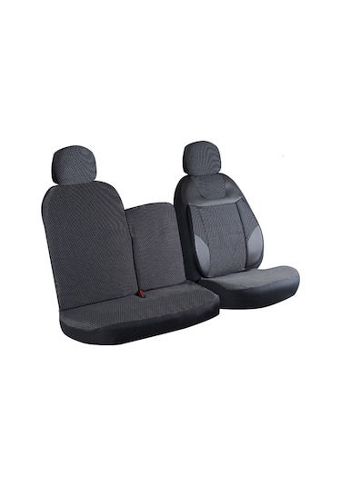 Kia Bongo 2+1 Ön Koltuk Kılıf Seti Siyah