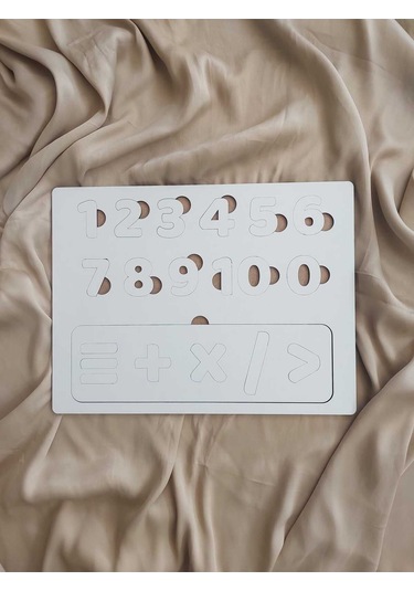 Ahşap Çocuk Puzzle Temel Aritmetik