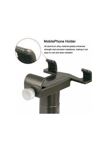 Geeroyoo Alüminyum Bisiklet Motor Bisikleti Telefon Tutucu 55-100mm Cihazlar İçin 19-30mm Saplara Uyumlu Güçlü Sabitleme Sj-01 Gümüş GÜMÜŞ