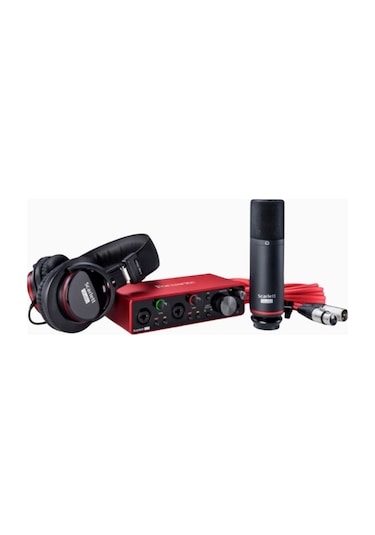 Scarlett 2i2 Studio 3. Nesil Stüdyo Kiti, Mic-headphones