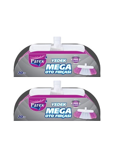 Mega Oto Fırçası Yedek Sapsız İkili Paket