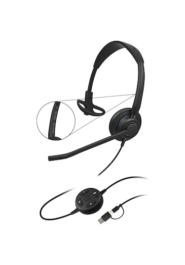 Inbertec Ub815m Mono Çağrı Merkezi Kulaklığı